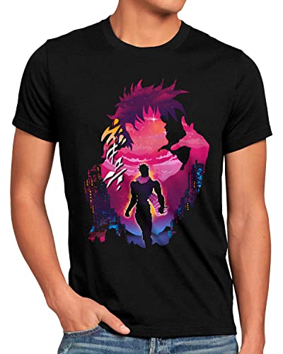 CottonCloud Joestar Herren T-Shirt Bizarre Anime Japan Manga Jojos, Größe:L von CottonCloud