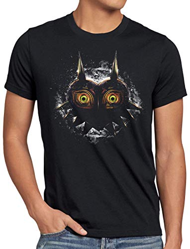 CottonCloud Majora's Mask Herren T-Shirt n64 link Ocarina lite, Größe:4XL von CottonCloud