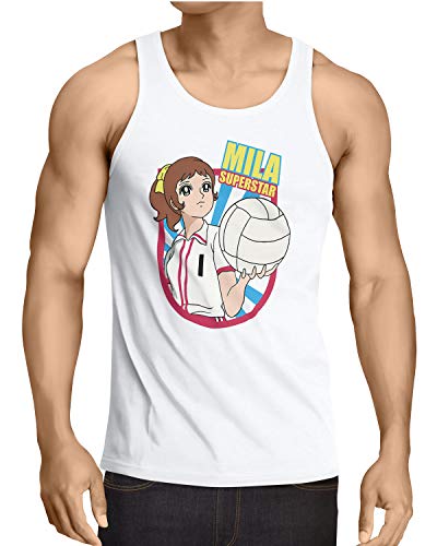 CottonCloud Mila Superstar Herren Tank Top Volleyball Team Japan, Größe:L von CottonCloud