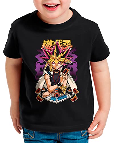 CottonCloud Pharaoh Pride T-Shirt für Kinder yu oh Card Anime Manga Cosplay, Größe:128 von CottonCloud