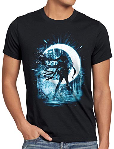 CottonCloud Sailor Star Herren T-Shirt Moon mondstein Japan, Größe:4XL von CottonCloud