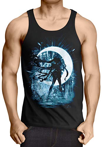 CottonCloud Sailor Star Herren Tank Top Moon mondstein Japan, Größe:XL von CottonCloud