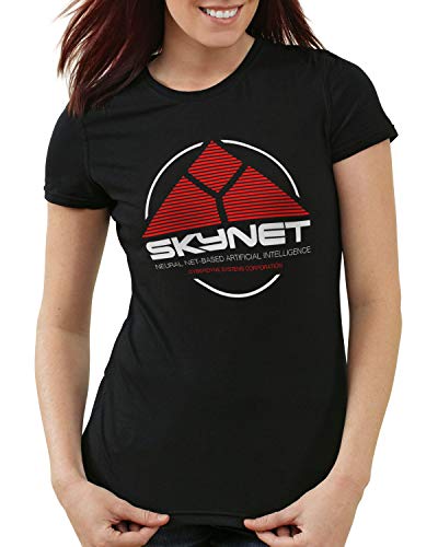 CottonCloud Skynet Damen T-Shirt Terminator, Größe:M von CottonCloud