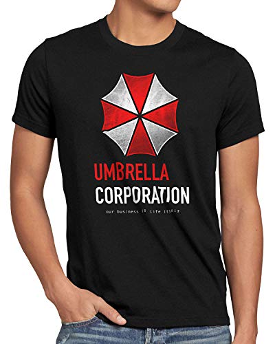 CottonCloud Umbrella Business Herren T-Shirt Evil Virus epidemie Zombie, Größe:5XL von CottonCloud