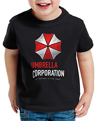 CottonCloud Umbrella Business T-Shirt für Kinder Evil Virus epidemie Zombie, Größe:164 von CottonCloud