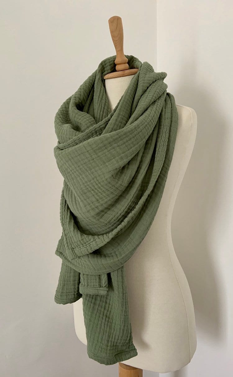 Grüner Frauen Schal - Boho Style Trendy 2020 Schals Farn Für Geschenk Sie von CottonMood