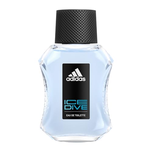 adidas Ice Dive Eau de Toilette, langanhaltender Herren-Duft mit belebender Zitrusnote und aromatischem Patschuli, 50 ml von Coty
