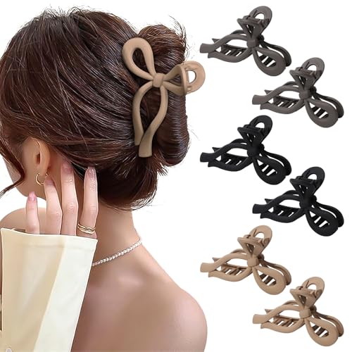 Coubeau 6 Stück Haarspangen für Damen. Haarspangen. Leichte und rutschfeste Haarspange für Damen von Coubeau