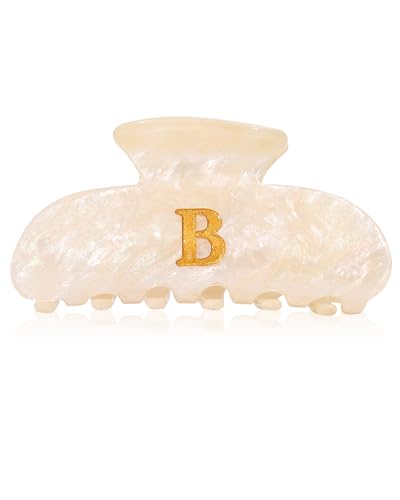 Haarklammern mit Buchstaben Goldene Haarklammer mittelgroß Damen Hochzeit Accessoires Geburtstagsgeschenke für Mädchen von Coubeau