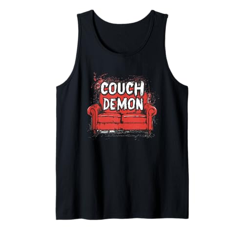 Lustiges Couch-Dämonenkostüm für Jungen und Mädchen Tank Top Lustiges Couch-Dämonenkostüm für Jungen und Mädchen Tank Top von Couch Outfit