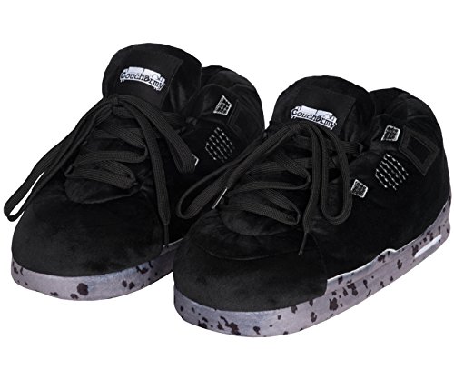 Coucharmy Jay Four Hausschuhe Home Sneakers (S-XL) (L=43-44, Schwarz/Grau) von Coucharmy