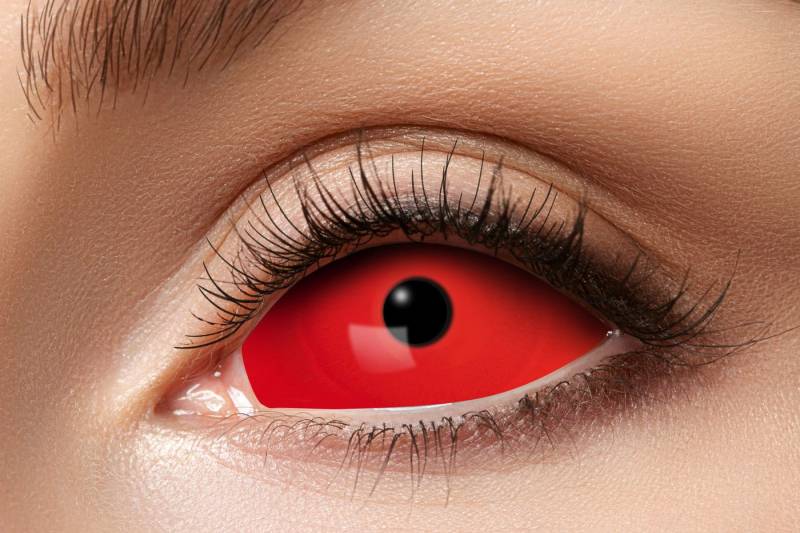 Couchcenter Farblinsen Kontaktlinsen Linsen Auge Sclera 6 Monate 22mm 3 Farben Halloween von Couchcenter