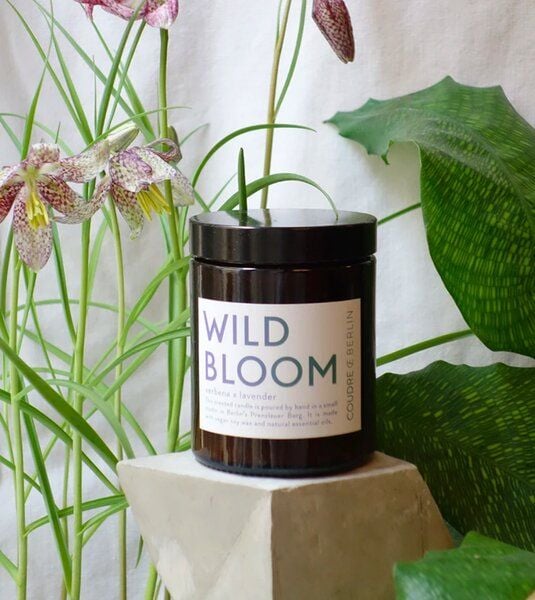 Coudre Berlin Duftkerze im Glas, Sojawachs und ätherische Öle von Coudre Berlin