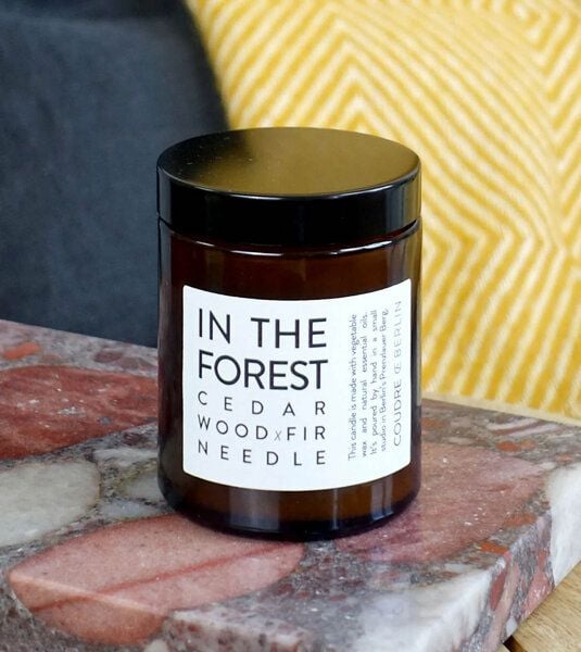 Coudre Berlin Duftkerze im Glas, Sojawachs und ätherische Öle von Coudre Berlin