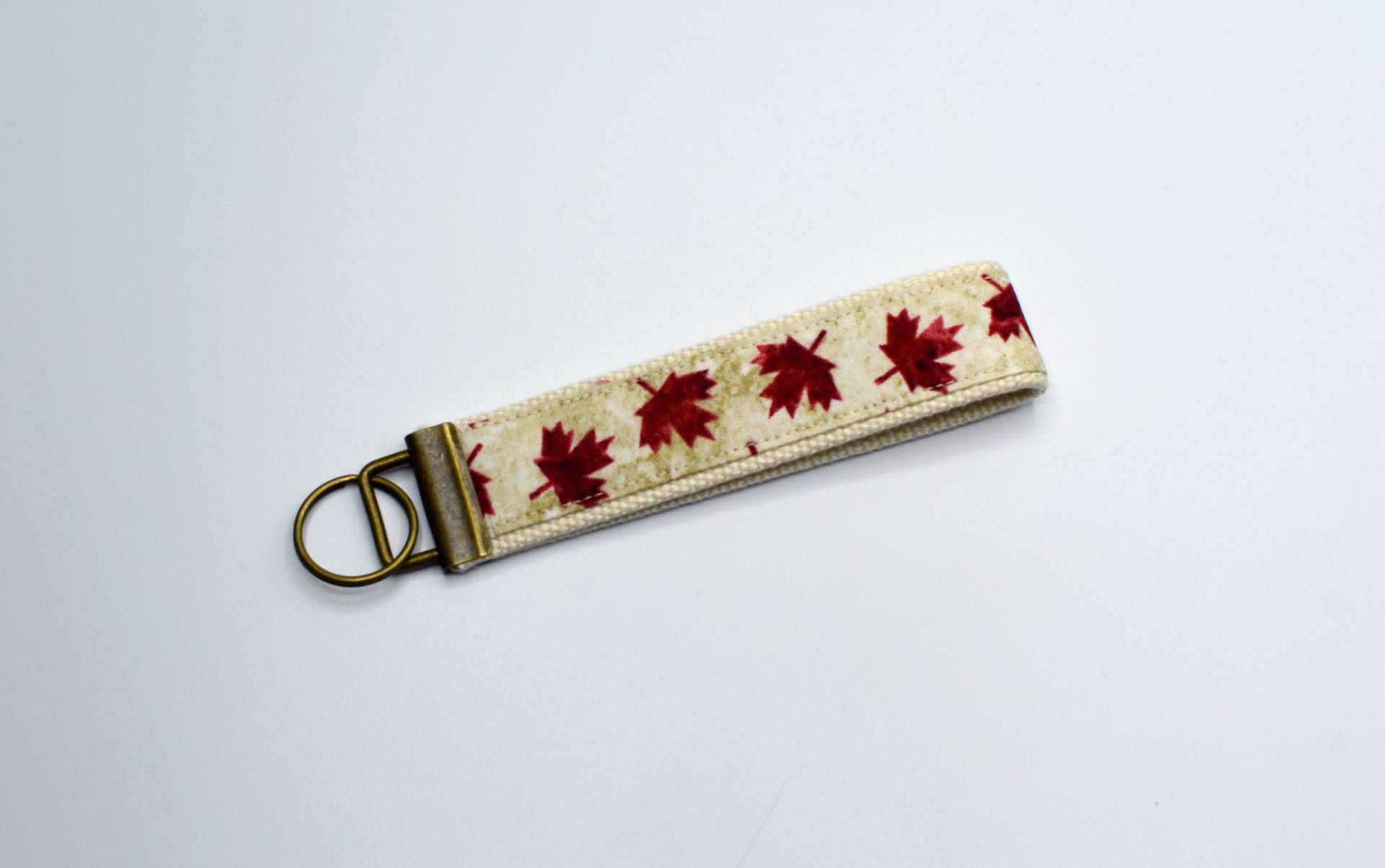 Maple Leaf Fabric Schlüsselanhänger Kanada Souvenir von Coudsdonc