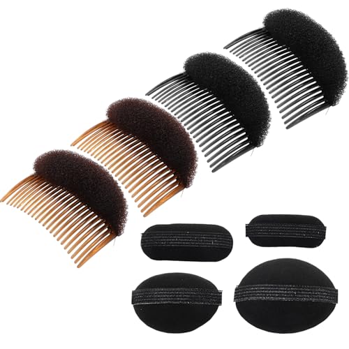 Coufce 8-teiliges Schwamm-Volumen-Haarbasis-Set, Schwamm, Styling-Einsatz, Haarstyling-Werkzeuge, Zubehör für Frauen und Mädchen Coufce 8-teiliges Schwamm-Volumen-Haarbasis-Set, Schwamm, Styling-Einsatz, Haarstyling-Werkzeuge, Zubehör für Frauen und Mädchen von Coufce