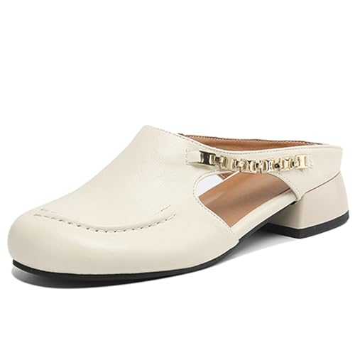 CouieCuies Pantoletten for Damen Ohne Verschluss Round Toe Backless Gemütlich Leisure Schuhe Low Heel CouieCuies Pantoletten for Damen Ohne Verschluss Round Toe Backless Gemütlich Leisure Schuhe Low Heel von CouieCuies