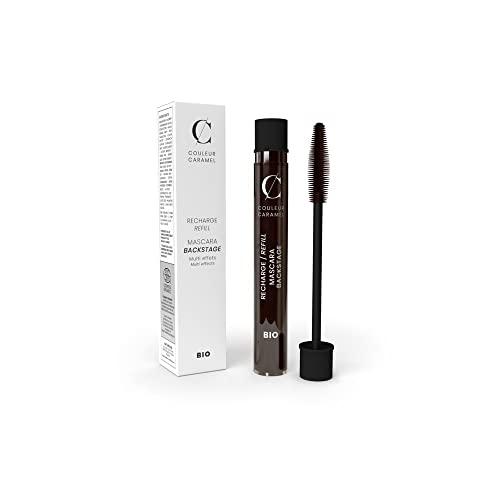 CARAMEL BACKSTAGE Wimpernmaske Nr. 32 Brun Nachfüllpack 1 Stück von COSMOS ORGANIC