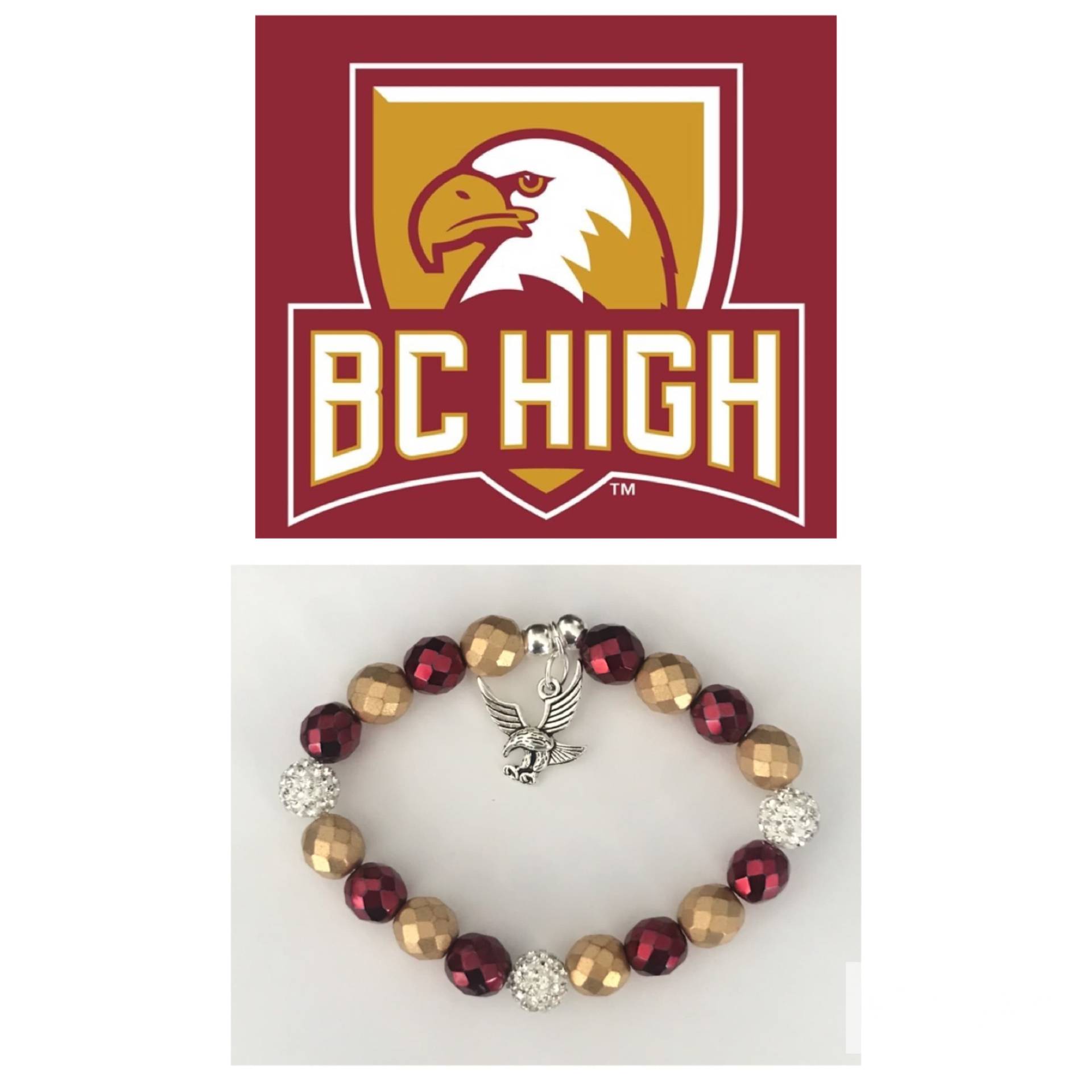 High School Teamgeist Bling Armbänder | Angebot 2 von CouleursDeSante