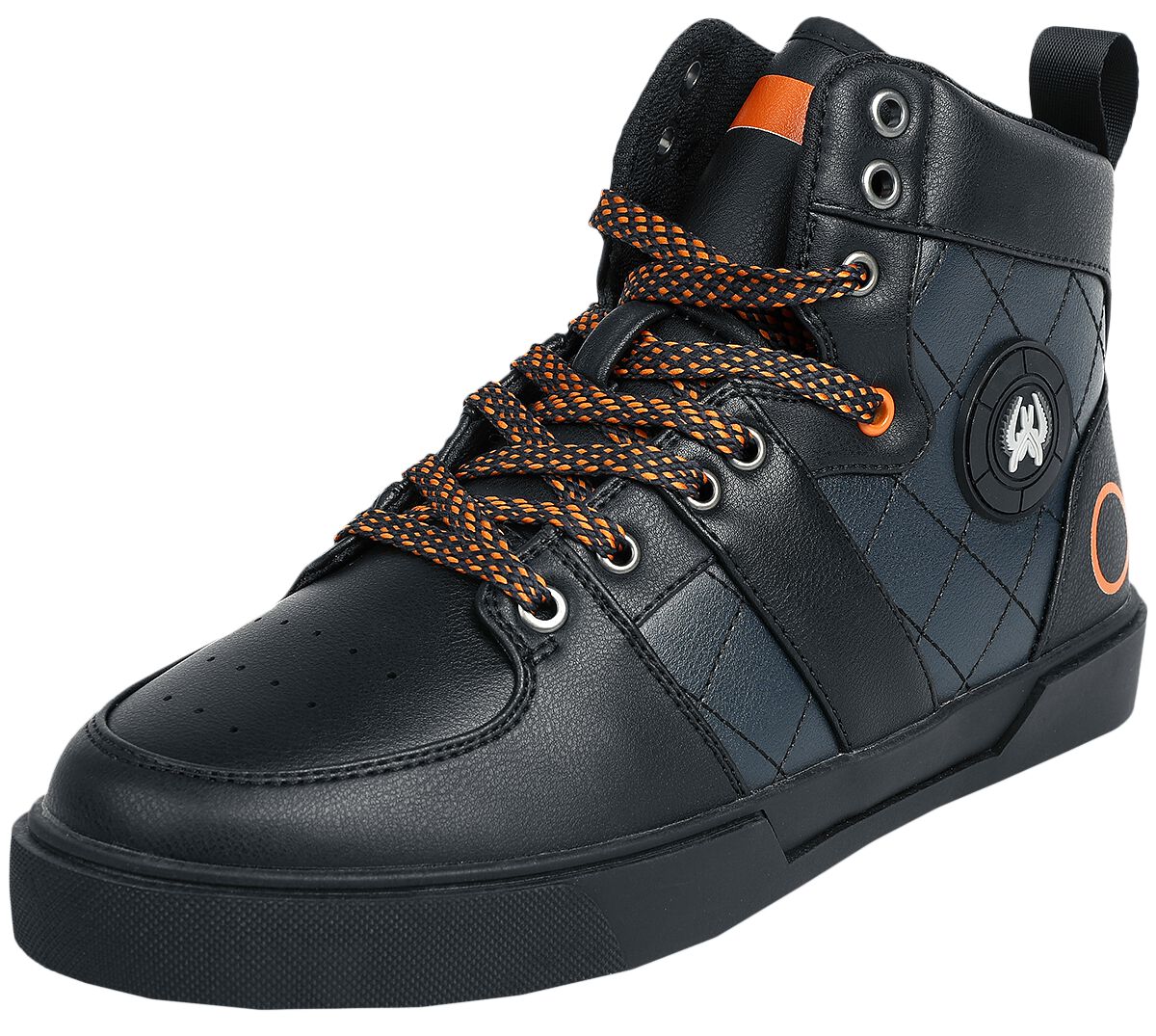 Counter-Strike - Gaming Sneaker high - Global Offensive - CS:GO - EU37 bis EU44 - Größe EU40 - schwarz/blau  - EMP exklusives Merchandise! von Counter-Strike