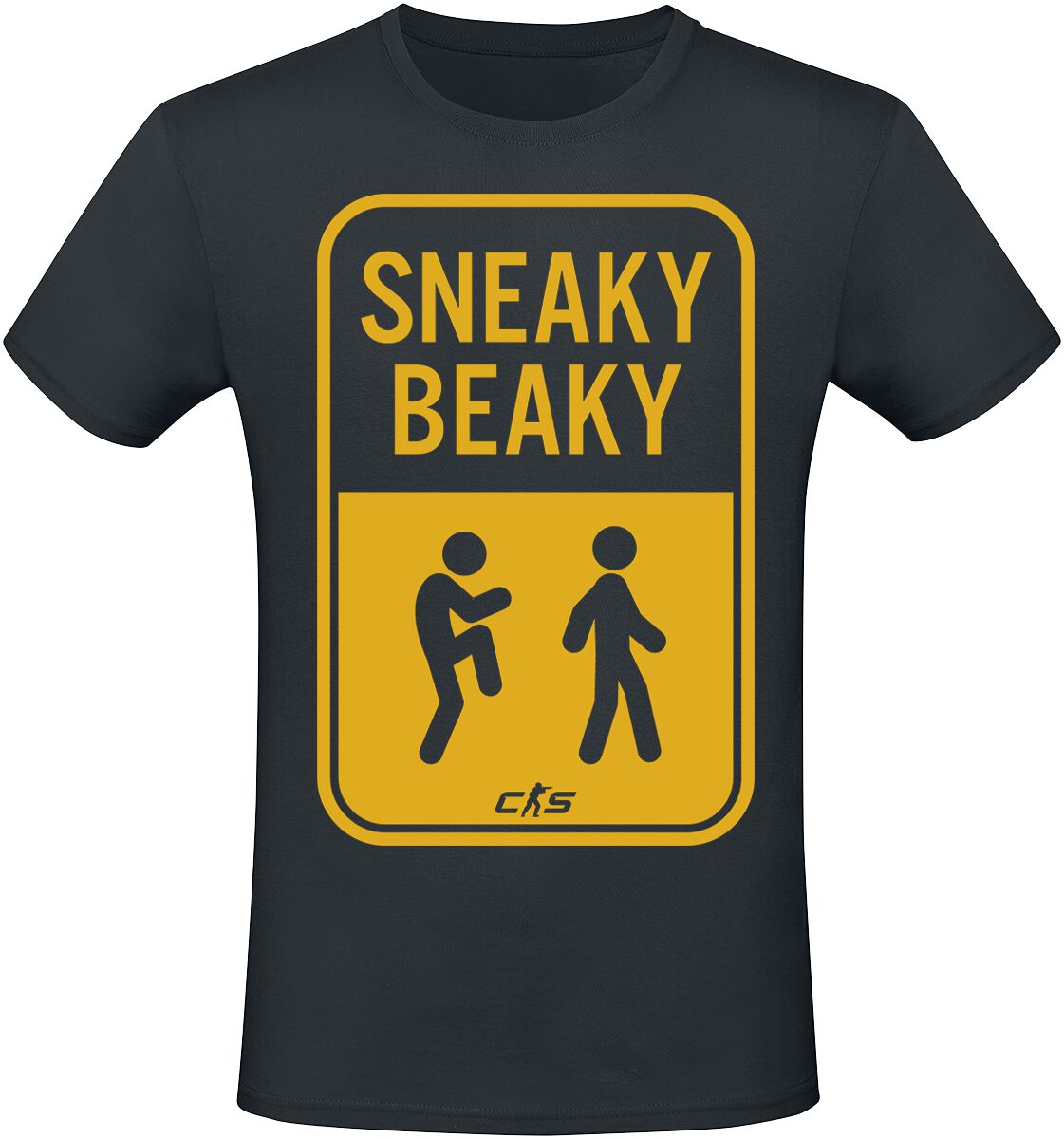 Counter-Strike - Gaming T-Shirt - 2 - Sneaky Beaky - S bis XXL - für Männer - Größe L - schwarz  - EMP exklusives Merchandise! von Counter-Strike