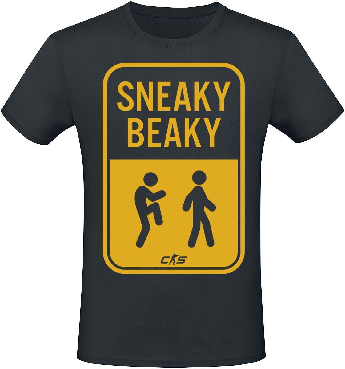 Counter-Strike - Gaming T-Shirt - 2 - Sneaky Beaky - S bis XXL - für Männer - Größe XXL - schwarz  - EMP exklusives Merchandise! von Counter-Strike