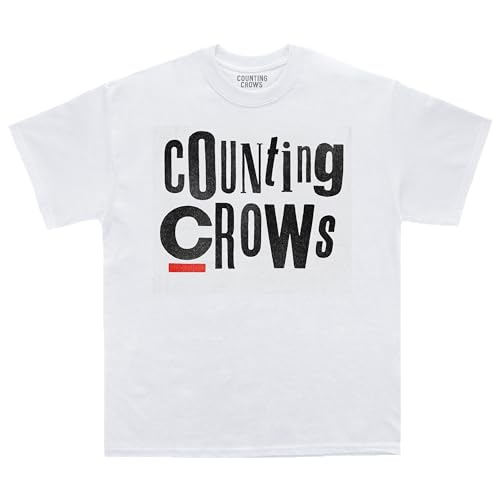 Counting Crows Ransom T-Shirt, Weiss/opulenter Garten, S von Counting Crows
