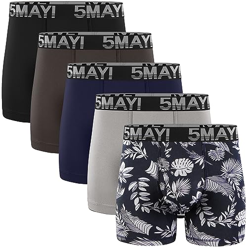 Counting Stars Boxershorts Herren Unterhosen Männer Baumwolle Unterwäsche Herren Boxershorts 5er Pack Mehrfarbig M von Counting Stars