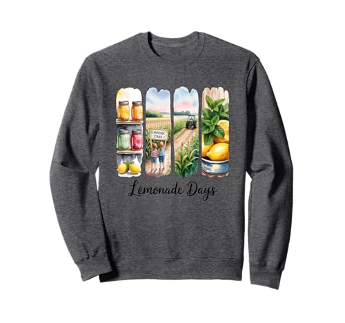 Limonadenständer Kinder Bauernhof Abenteuer Sweatshirt Limonadenständer Kinder Bauernhof Abenteuer Sweatshirt von Country Farm Lemonade Fresh Fields