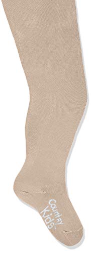 Country Kids Mädchen Luxury Cotton Tights Strumpfhose, Braun (Camel), One Size (Herstellergröße: 12-15) von Country Kids