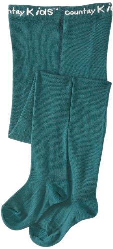 Country Kids Mädchen Luxury Warm Winter Tights Strumpfhose, Grün (Petrol Blue), 98 (Herstellergröße:3-5 Years) von Country Kids