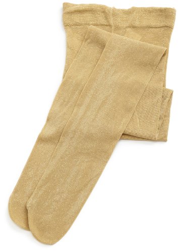 Country Kids Mädchen Sparkly Tights Strumpfhose, Gold (Gold), 116 (Herstellergröße:6-8 Years) von Country Kids