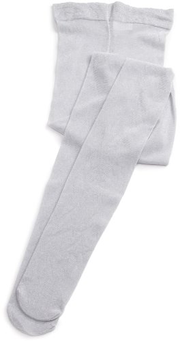 Country Kids Mädchen Sparkly Tights Strumpfhose, Silber (Silver), 116 (Herstellergröße:6-8 Years) von Country Kids