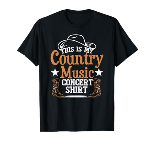 Lustige Kinder Country Musik T-Shirt von Country-Musik-Kostüm für Kinder