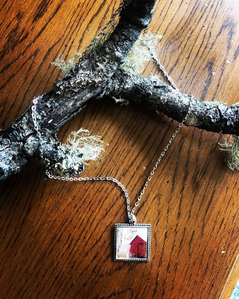 Bauernhof Halskette Ranch Schmuck Scheune Silo Homesteading Geschenk Gärtner Landwirtschaft Personalisierte Home Farm Frautraktor Bauernhof Halskette Ranch Schmuck Scheune Silo Homesteading Geschenk Gärtner Landwirtschaft Personalisierte Home Farm Frautraktor von CountryStrongArts