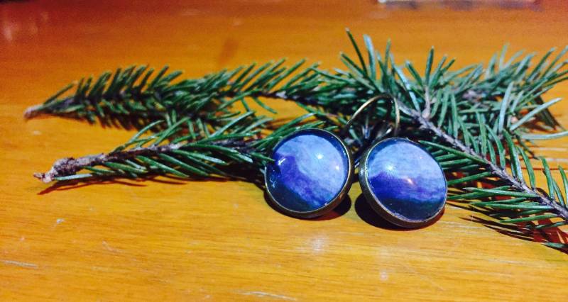 Irland Majestic Mountains Drop Ohrringe Ohrstecker;die Berge Rufen; Bergschmuck; Zierliche Irland Majestic Mountains Drop Ohrringe Ohrstecker;die Berge Rufen; Bergschmuck; Zierliche von CountryStrongArts