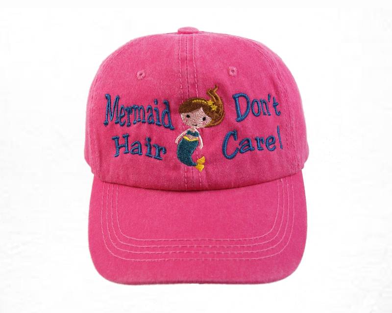 Mermaid Hair Don't Care Hut Personalisierte Strand-Baseballmütze Mermaid Hair Don't Care Hut Personalisierte Strand-Baseballmütze von CountryTouchStore