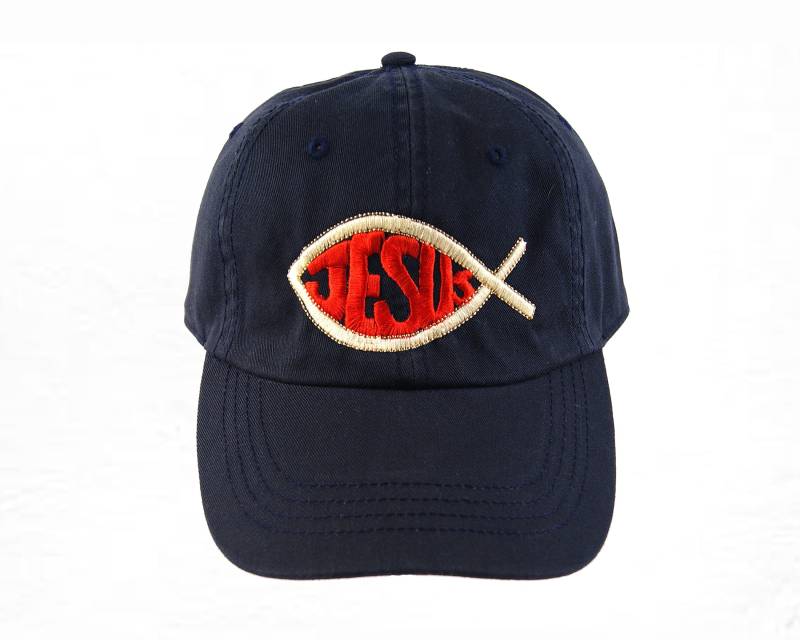 Personalisierte Jesus Fischmütze Christian Dad Cap, Pastor Geschenk Personalisierte Jesus Fischmütze Christian Dad Cap, Pastor Geschenk von CountryTouchStore
