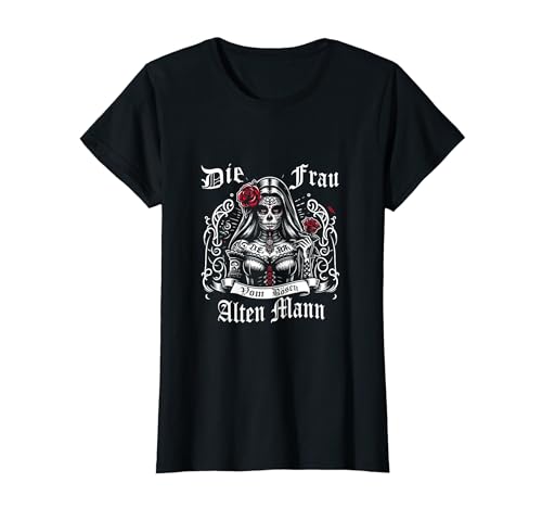 Die Frau des bösen alten Mannes | Bad Old Man für Frauen T-Shirt Die Frau des bösen alten Mannes | Bad Old Man für Frauen T-Shirt von Couple Designs Böse alte Frau & Böser alter Mann