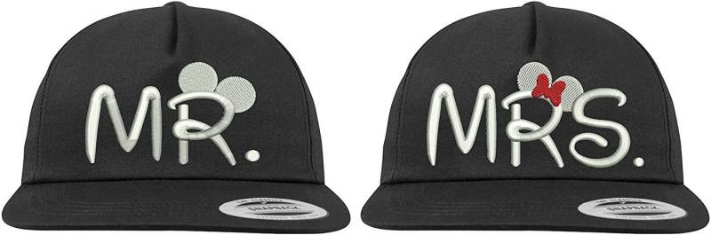 Couples Shop Baseball Cap Mr. & Mrs. Partner Look Cap für Paare mit cooler 3D-Stickerei und lustigem Spruch von Couples Shop