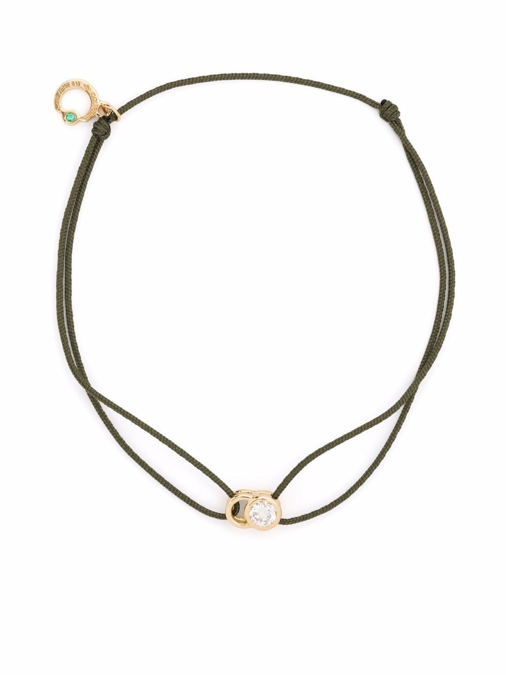 Courbet Armband mit 18kt Gelbgoldanhänger von Courbet