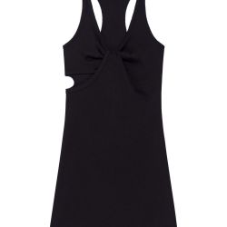CourrÈges Schwarzes Kleid von CourrÈges