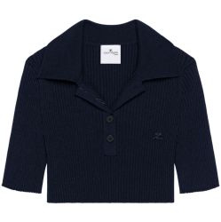 Courreges Blaues Damen T-shirt & Polo von CourrÈges