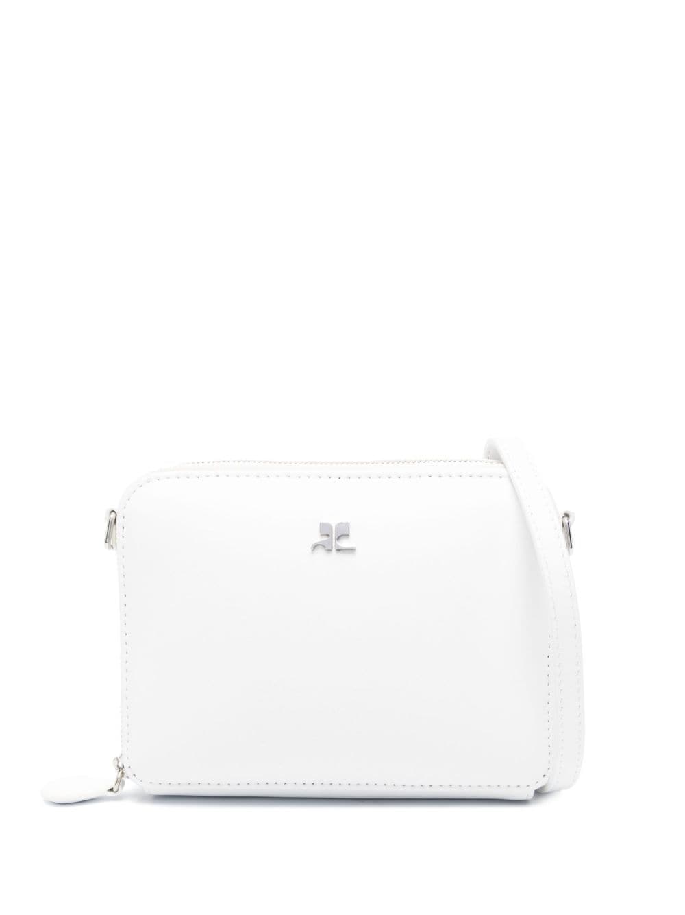 Courrèges Cloud Reflex Schultertasche - Weiß von Courrèges