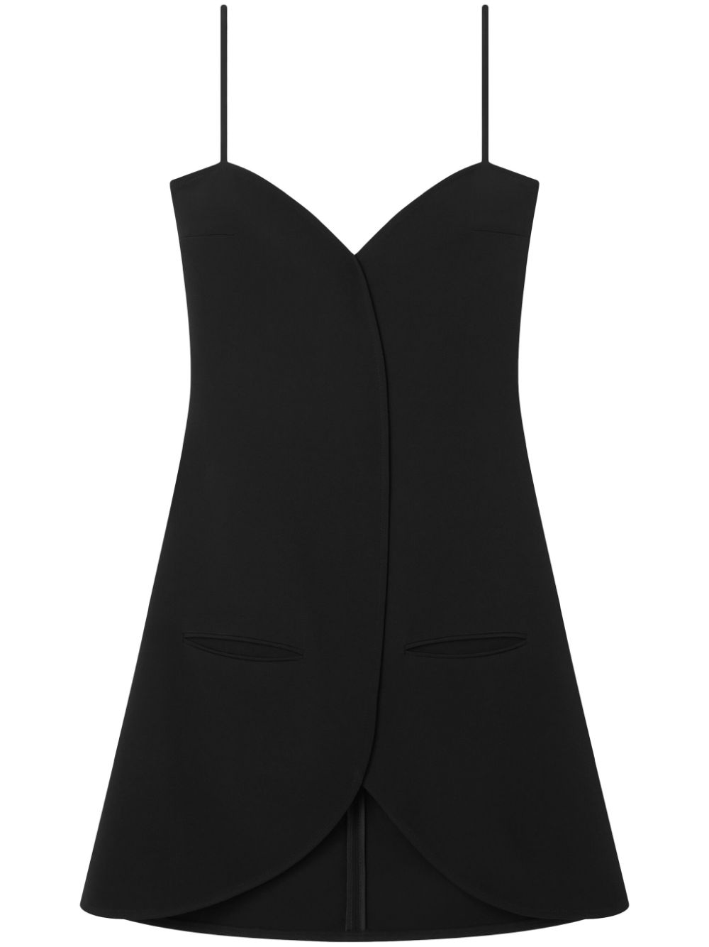 Courrèges Ellipse Minikleid - Schwarz von Courrèges