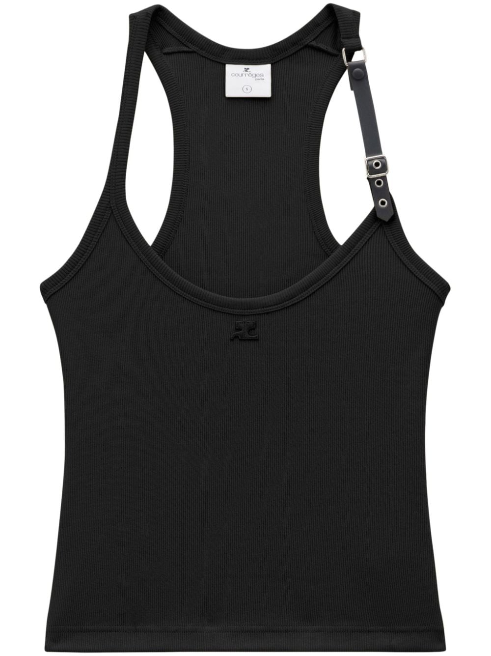 Courrèges Holistic Buckle 90s Tanktop - Schwarz von Courrèges