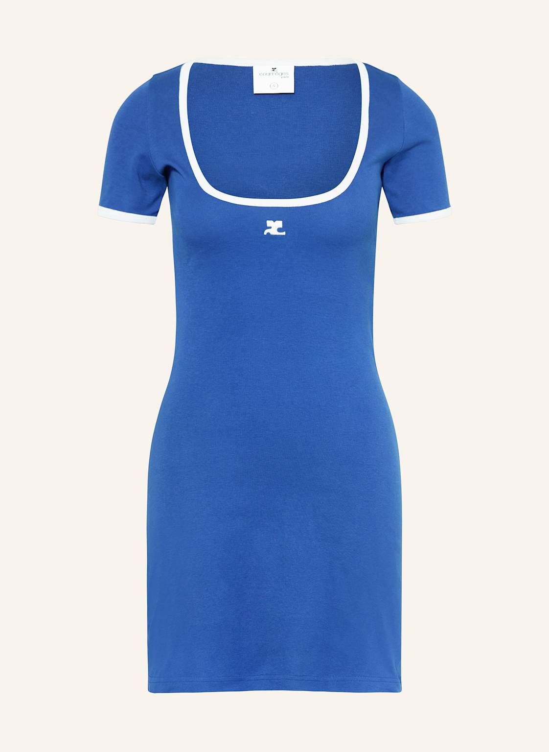 Courrèges Kleid blau von Courrèges