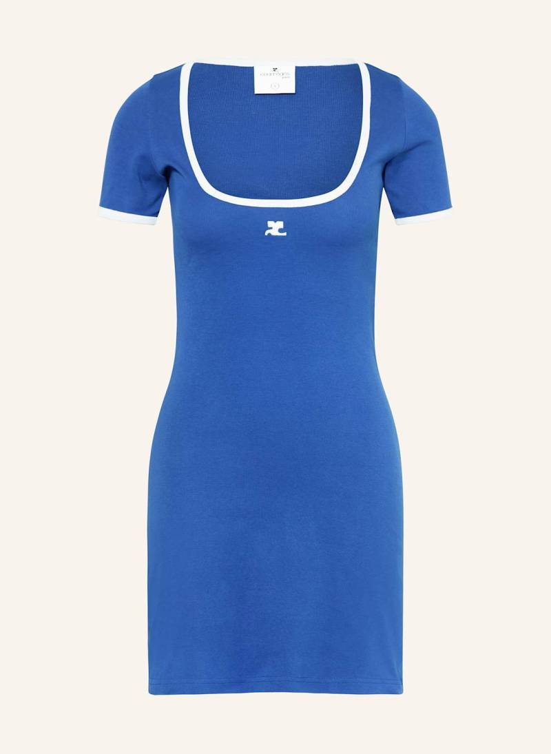 Courrèges Kleid blau von Courrèges