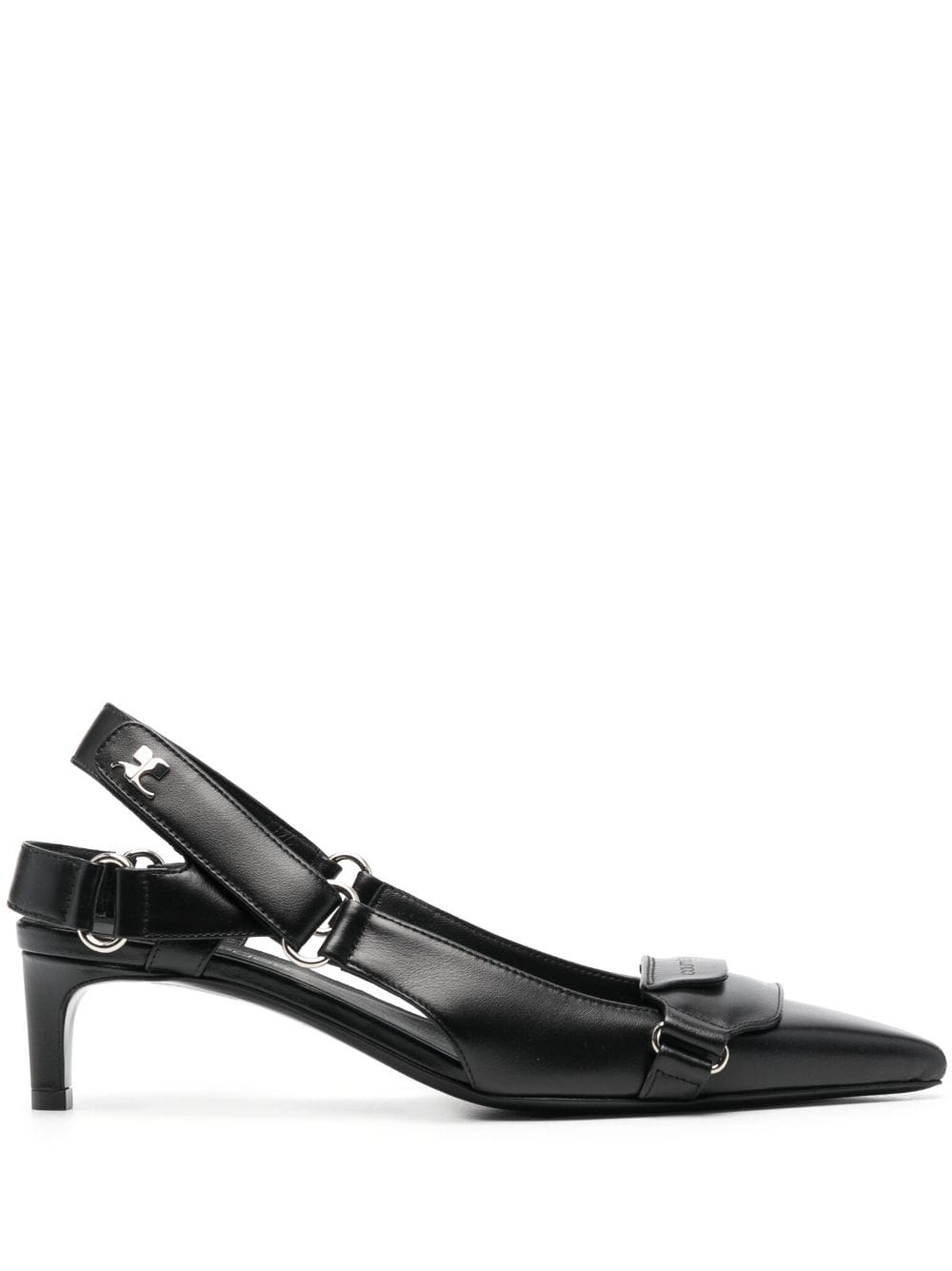 Courrèges Racer Pumps - Schwarz von Courrèges