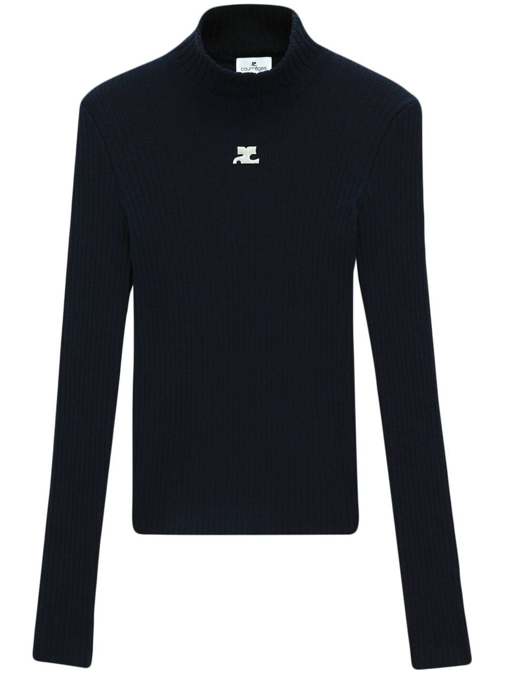 Courrèges Reedition Pullover - Schwarz von Courrèges